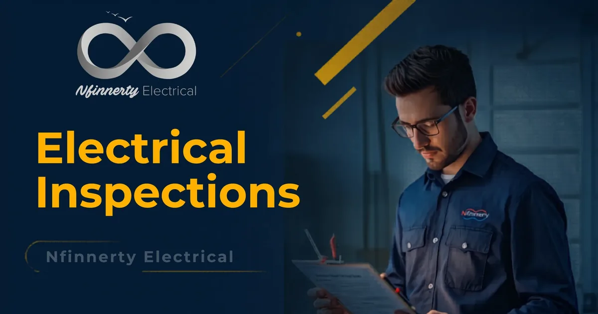 Digital multimeter focused electrical inspection by NFinnerty Electrical